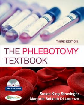 Paperback Phlebotomy Textbook 3e [With CDROM] Book