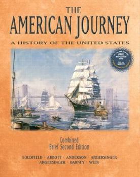 Paperback The American Journey: A History of the United States, Combined Brief [With CD-ROM] Book