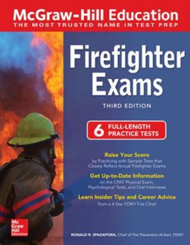 Paperback McGraw-Hill Education Firefighter Exams, Third Edition Book