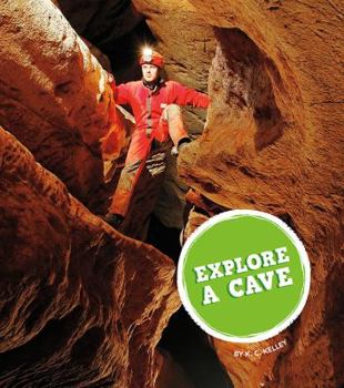 Paperback Explore a Cave Book