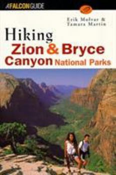 Paperback Hiking Zion and Bryce Canyon National Parks Book