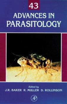 Hardcover Advances in Parasitology, Vol. 43 Book