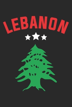 Lebanon: Lebanon Notebook Blank Dot Grid beirut homeland Journal dotted with dots 6x9 120 Pages Checklist Record Book lebanon roots Take Notes Gift ... Boys orient Christmas Gift for lebanon lovers