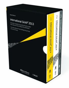 Paperback International GAAP 2013 3 Volume Set: Generally Accepted Accounting Practice Under International Financial Reporting Standards Book