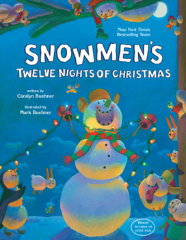 Hardcover Snowmen's Twelve Nights of Christmas Book