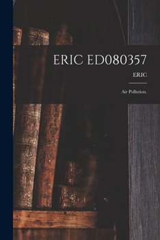 Paperback Eric Ed080357: Air Pollution. Book