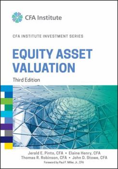 Hardcover Equity Asset Valuation Book