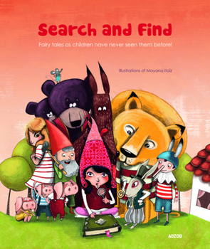 Hardcover Search and Find: The World of Fairy Tales Book