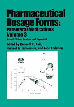 Hardcover Pharmaceutical Dosage Forms: Parenteral Medications Book