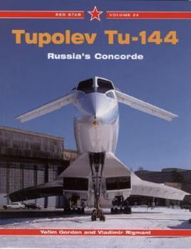 Paperback Tupolev Tu-144 - Red Star Vol. 24 Book