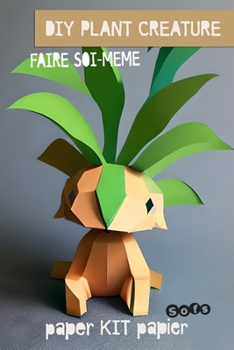 Paperback DIY Plant Creature à faire soi-même: Papier KIT paper by Sofs Book