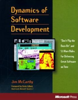 Paperback Dynamics of Software Development Book