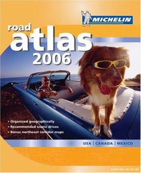 Spiral-bound Michelin Road Atlas: USA/Canada/Mexico Book