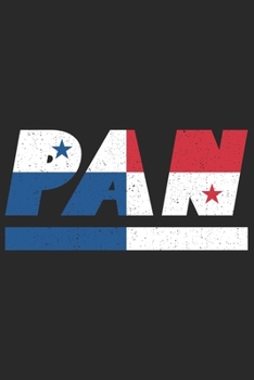 Paperback Pan: Panama Tagesplaner mit 120 Seiten in wei?. Organizer auch als Terminkalender, Kalender oder Planer mit der Panama Flag [German] Book