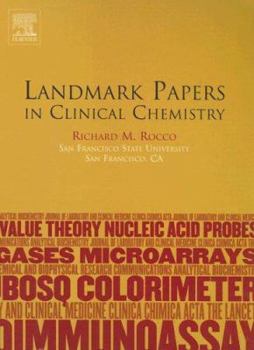 Hardcover Landmark Papers in Clinical Chemistry Book