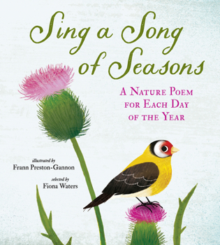 Hardcover Sing a Song of Seasons: A Nature Poem for Each Day of the Year Book