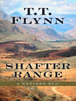 Hardcover Shafter Range: A Western Duo Book