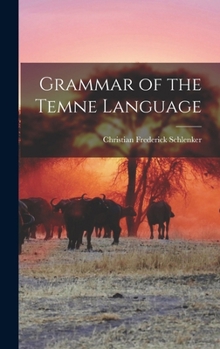 Hardcover Grammar of the Temne Language Book