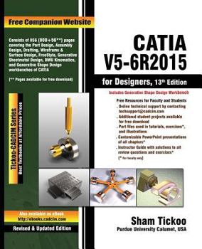 Paperback CATIA V5-6R2015 for Designers Book