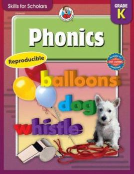 Paperback Skills for Scholars Phonics, Grade K Book