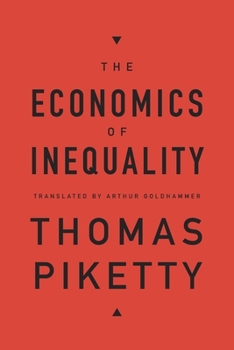 Hardcover The Economics of Inequality Book