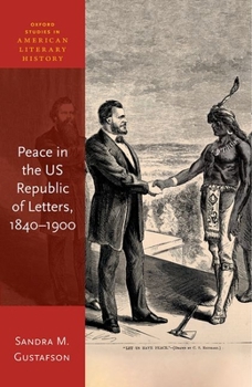 Hardcover Peace in the Us Republic of Letters, 1840-1900 Book