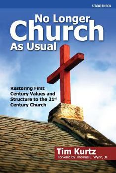 Paperback No Longer Church As Usual Second Edition Book
