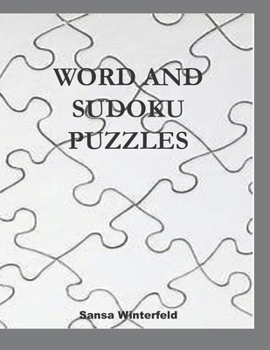 Paperback Word and Sudoku Puzzles: Word Maze Missing Vowel Decoder Ring and Sudoku Book