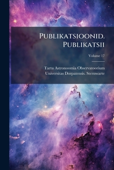 Paperback Publikatsioonid. Publikatsii; Volume 17 Book