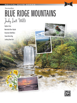 Paperback Blue Ridge Mountains: Sheet Book