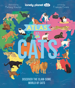 Hardcover Lonely Planet Kids Atlas of Cats Book