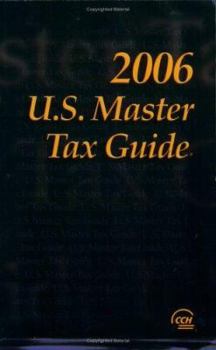 Paperback U.S. Master Tax Guide, 2006 Book