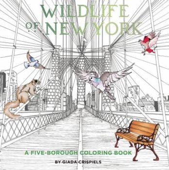 Paperback Wildlife of New York: A Five-Borough Coloring Book