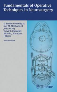 Paperback Fundamentals of Operative Techniques in Neurosurgery Book