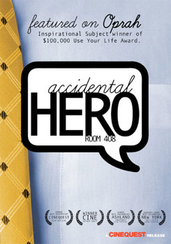 DVD Accidental Hero: Room 408 Book
