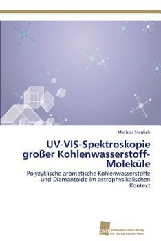 Paperback UV-VIS-Spektroskopie großer Kohlenwasserstoff-Moleküle [German] Book