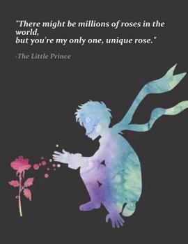 Paperback The Little Prince Notebook Collection Vol.4: Composition Notebook College Ruled Blank Lined Cute Notebooks for Girls Teens Kids School Writing Notes J Book