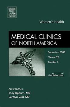 Hardcover Women's Health, an Issue of Medical Clinics: Volume 92-5 Book