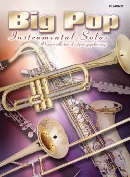 Paperback Big Pop Instrumental Solos for Clarinet Book