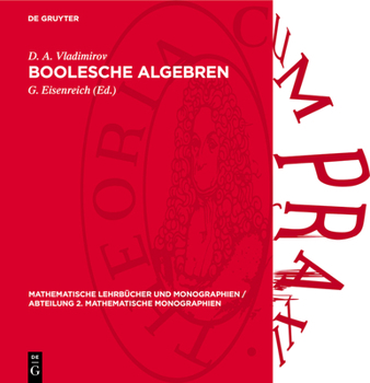 Hardcover Boolesche Algebren [German] Book