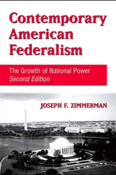 Paperback Contemporary American Federalism: The Growth of National Power Book