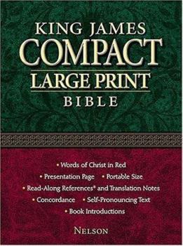 Compact Large Print Bible-KJV