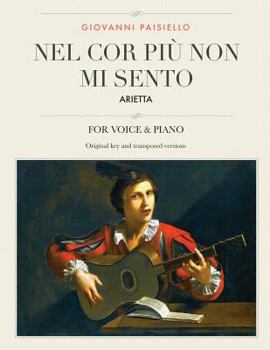 Paperback Nel cor piu non mi sento: Arietta, For Medium, High and Low Voices Book