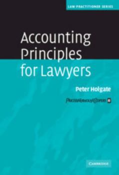 Accounting Principles for Lawyers - Book  of the Law Practitioner