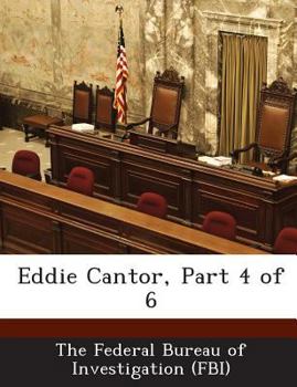 Paperback Eddie Cantor, Part 4 of 6 Book