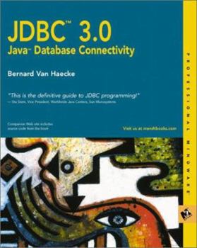 Paperback Jdbc 3.0: Java Database Connectivity Book