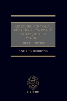 Hardcover Remedies for Torts, Breach of Contract, and Equitable Wrongs Book