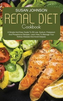 Hardcover Renal Diet Cookbook Book