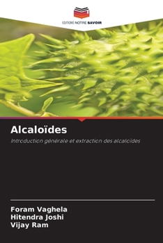 Paperback Alcaloïdes [French] Book