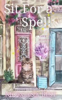 Paperback Sit for a Spell Large Print (The Kitchen Witch Large Print) Book
